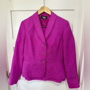 Bubblegum Pink John Meyer Skirt Suit Size 8